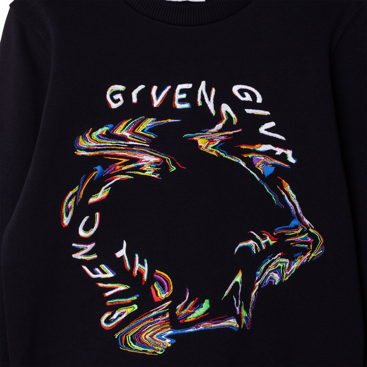 Boys Black Hooded Sweatshirt