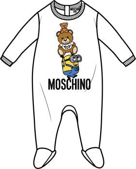 Baby Boy & Girls Blue Babysuit