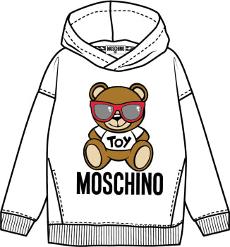 Boys & Girls Navy Hooded Sweatshirt