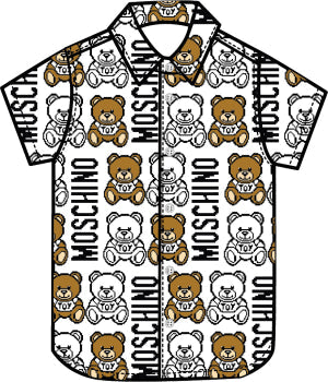 Boys & Girls White Logo Shirt