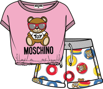 Boys & Girls Pink Logo Set