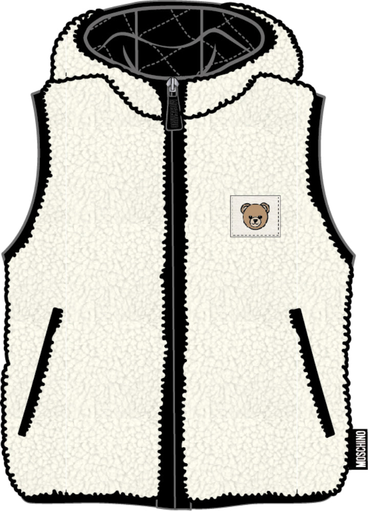 HOODED GILET