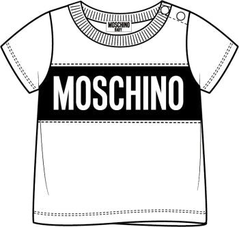 Baby Boys & Girls Red Logo T-Shirt