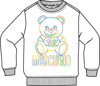 Boys & Girls Rose Bear Sweatshirt