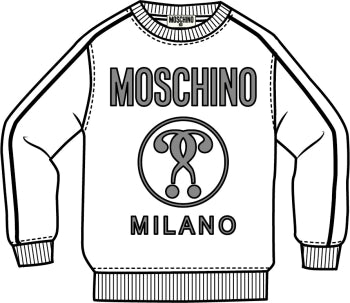 Boys & Girls White Sweatshirt