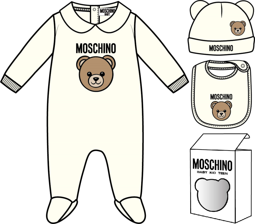 BABYGROW BIB+HAT SET