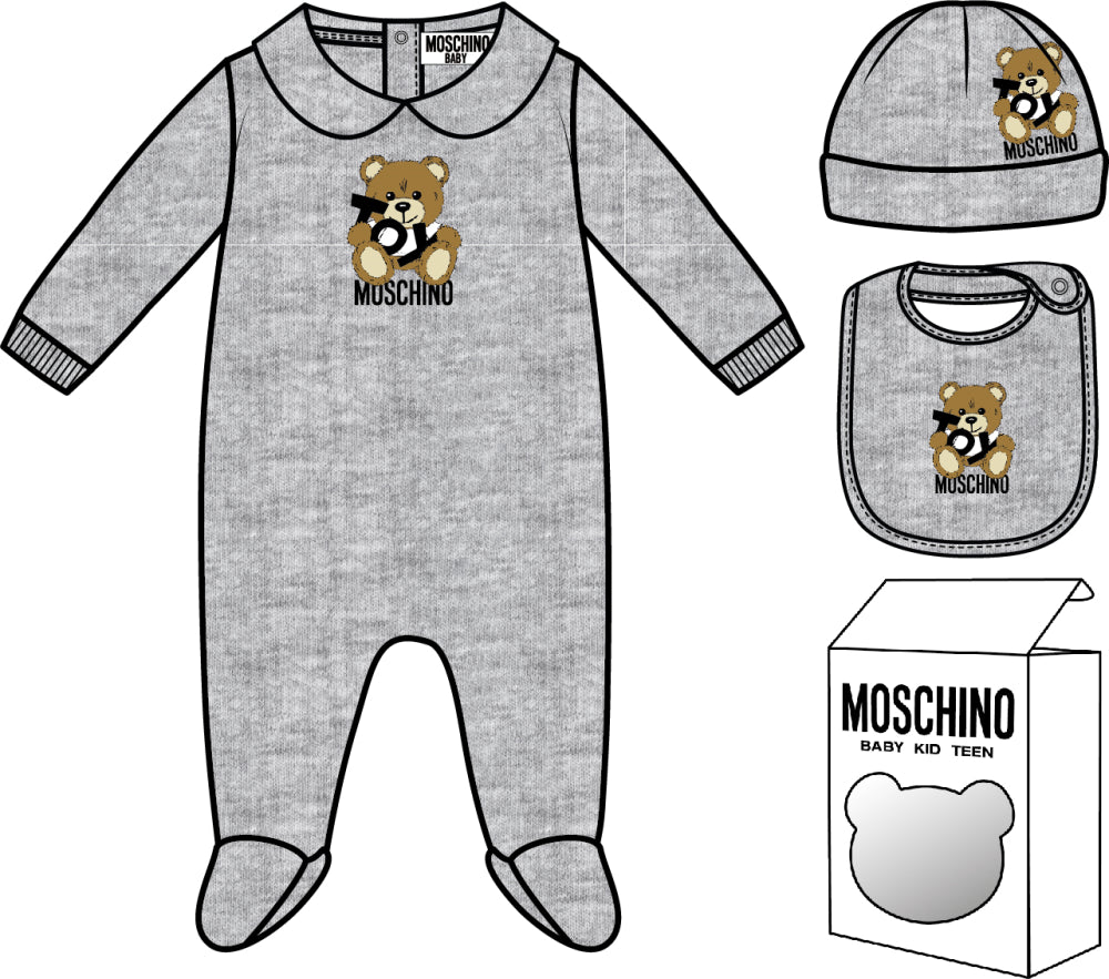 BABYGROW BIB+HAT SET