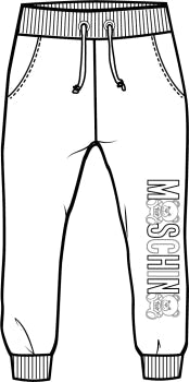 Boys & Girls White Trousers