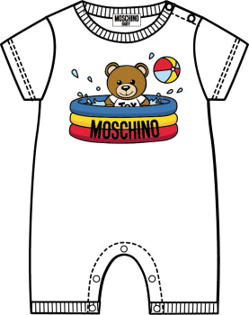 Baby Boy & Girls Blue Babysuit