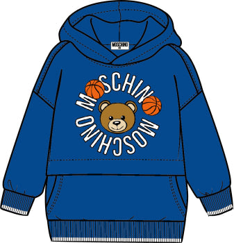 Boys & Girls Red Hooded Sweatshirt