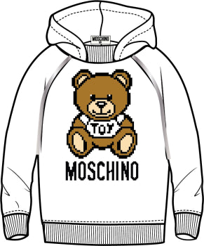 Boys & Girls Red Hooded Sweatshirt