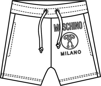 Boys & Girls White Shorts