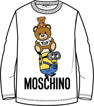 Boys & Girls Grey Long Sleeves T-Shirt