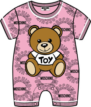 Baby Boy & Girls White Babysuit