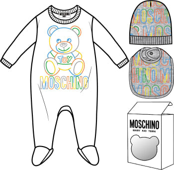 Baby Boy & Girls Red Babysuit Set