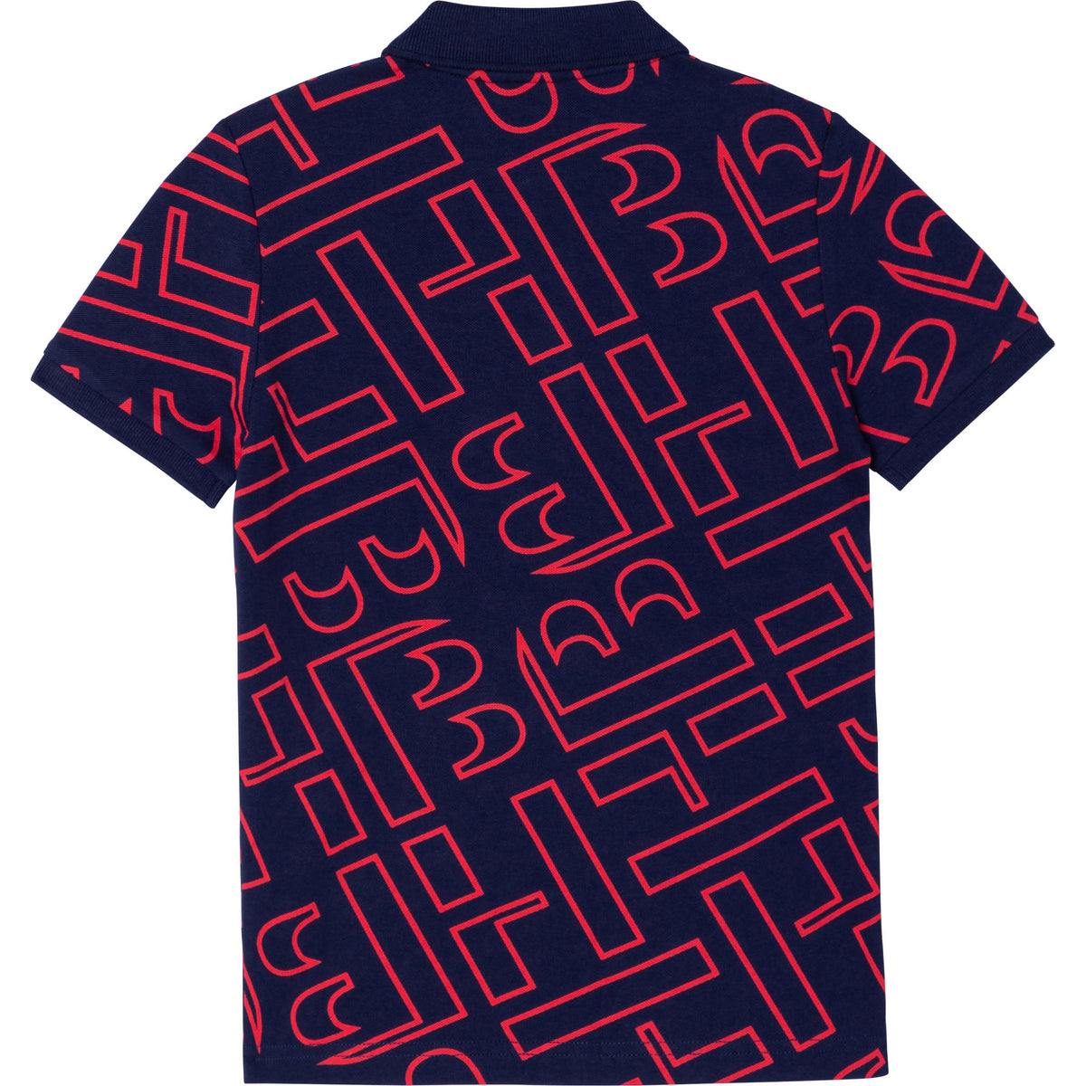 男童黑色Logo Polo衫