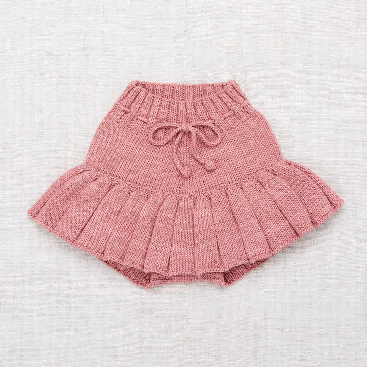Girls Pink Pima Cotton Skirt