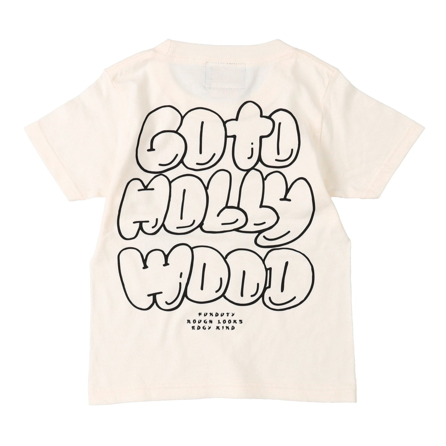 儿童白色Logo棉T恤