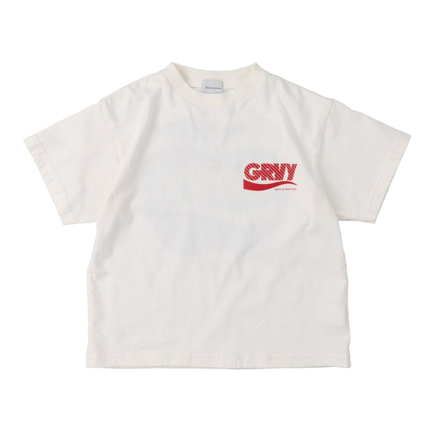 儿童白色Logo棉T恤