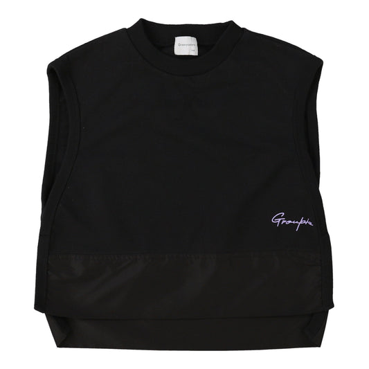 儿童黑色棉背心