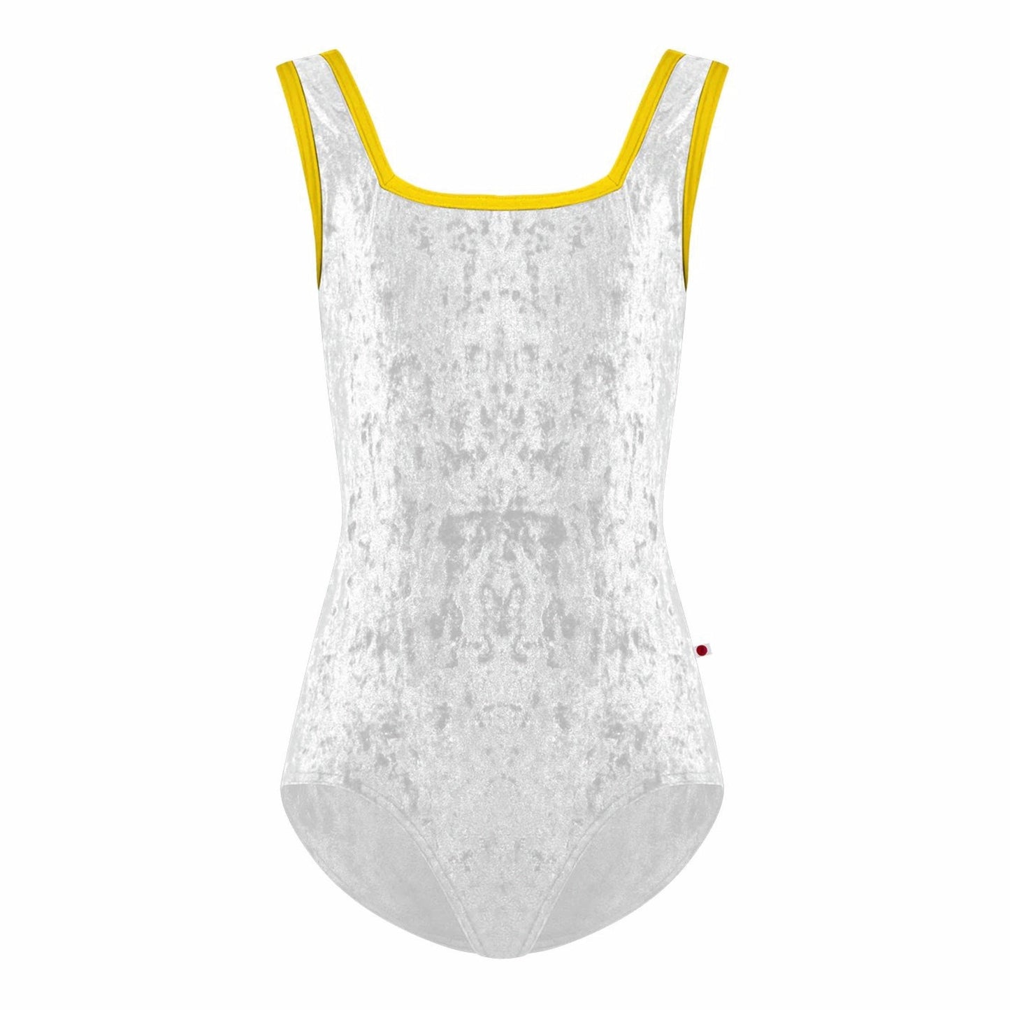 女童白色"Marieke/CV-White/T-Buttercup"丝绒芭蕾舞连体衣