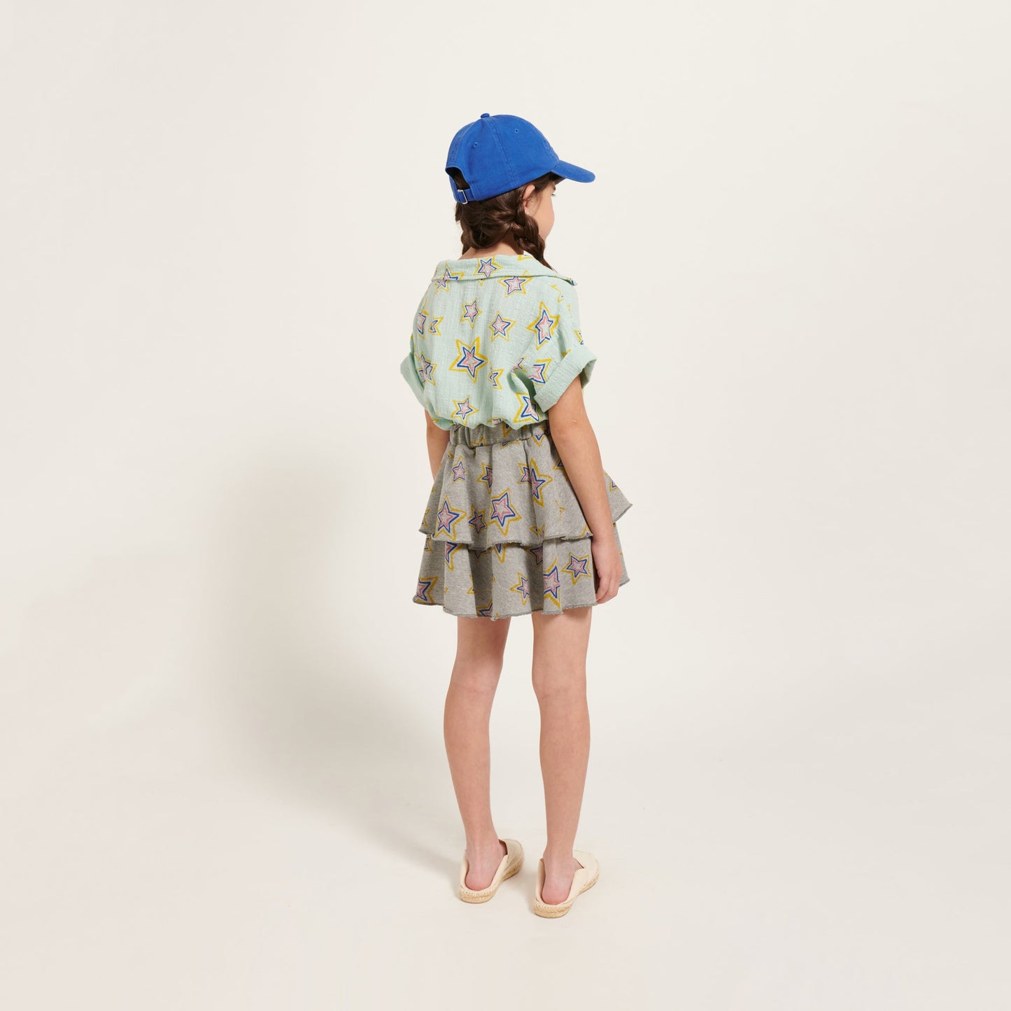 儿童蓝色Logo棒球帽