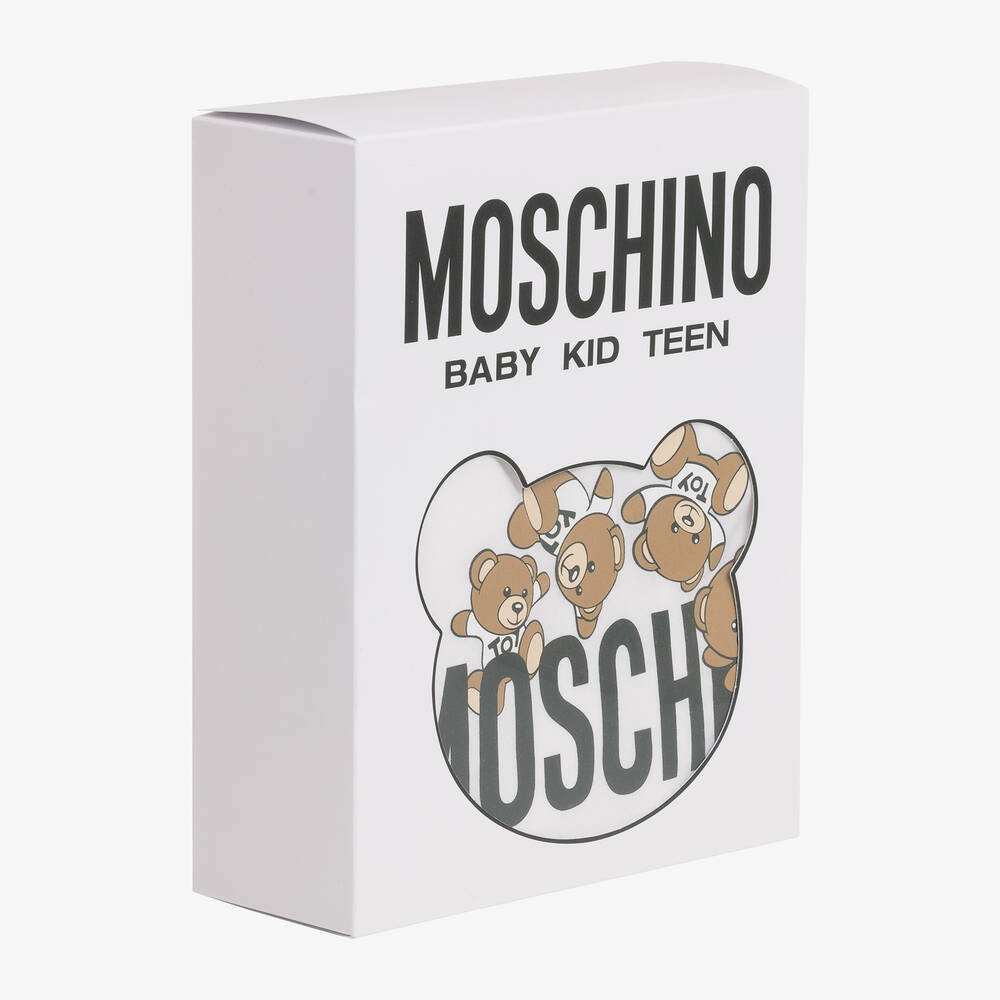 儿童白色棉T恤套装(2件)