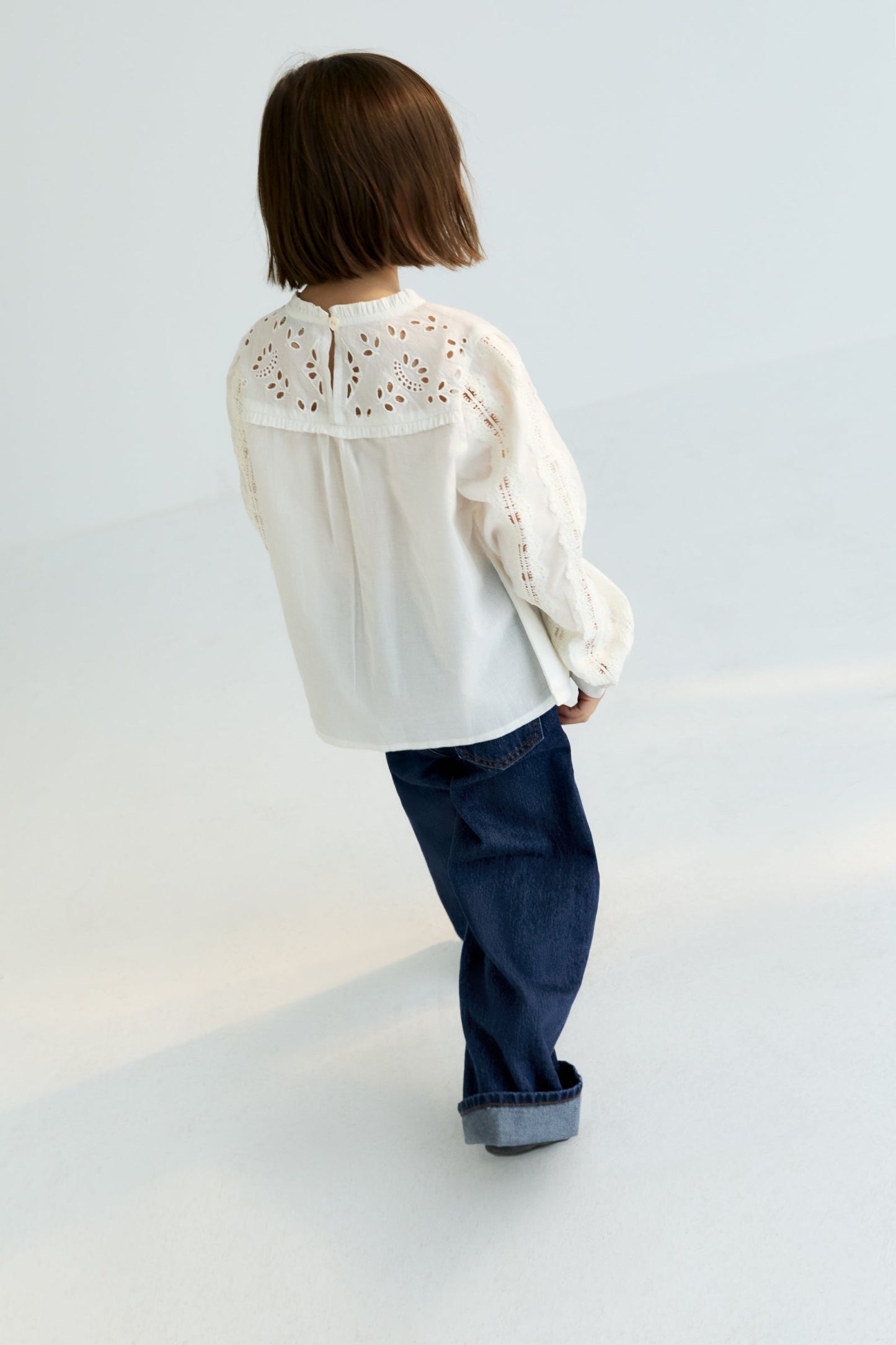 Dahlia Blouse Moonlight White