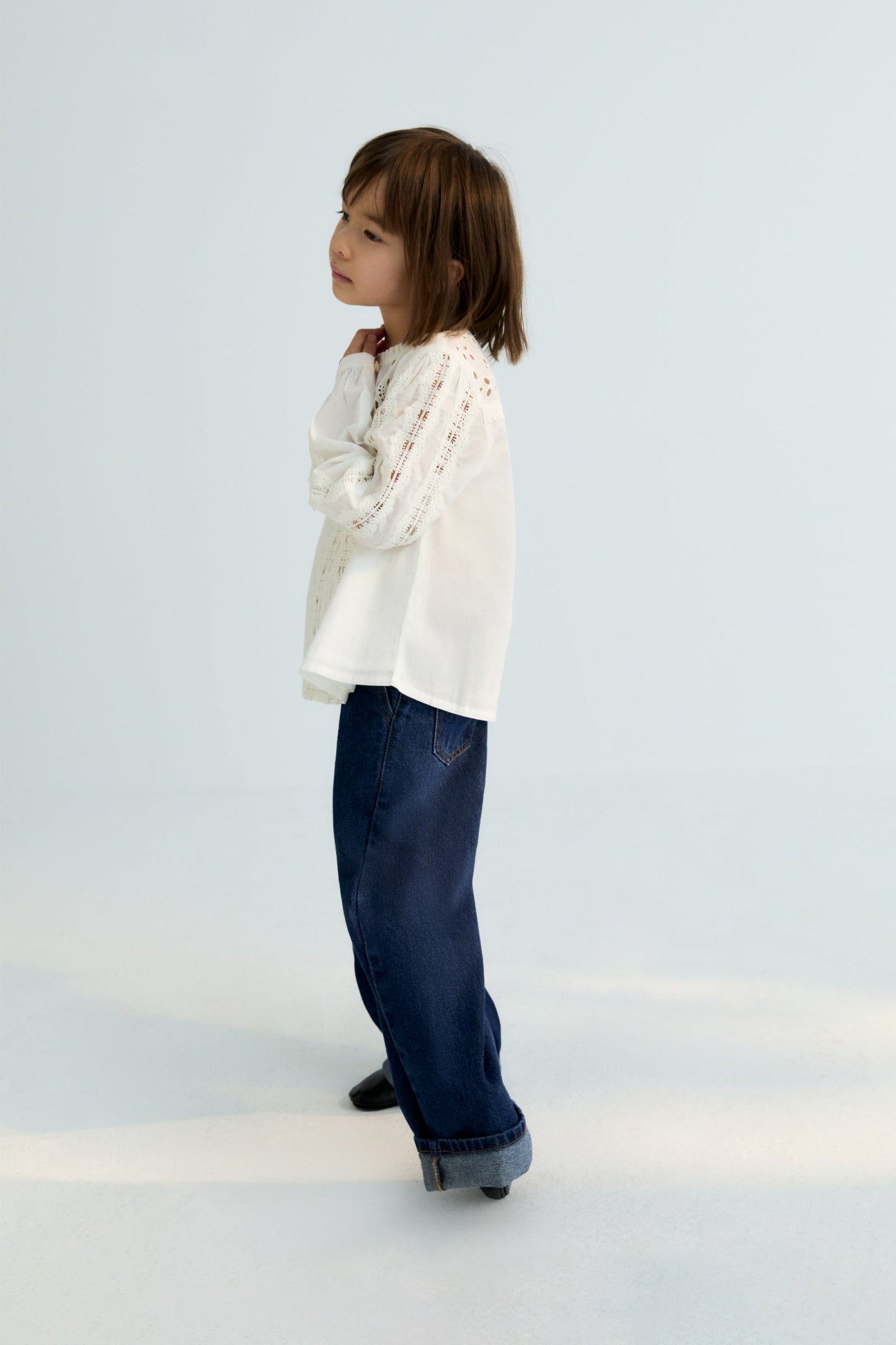 Dahlia Blouse Moonlight White