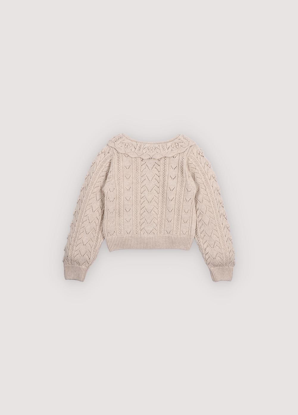 Lila Cardigan Moonlight White