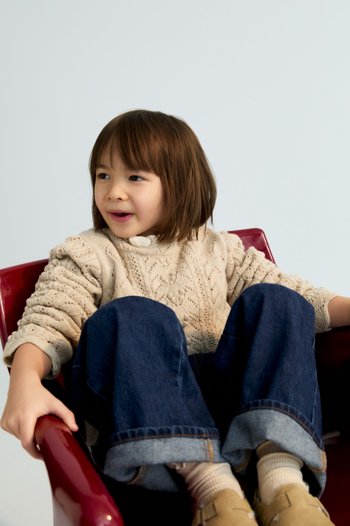 Lila Jumper Moonlight White