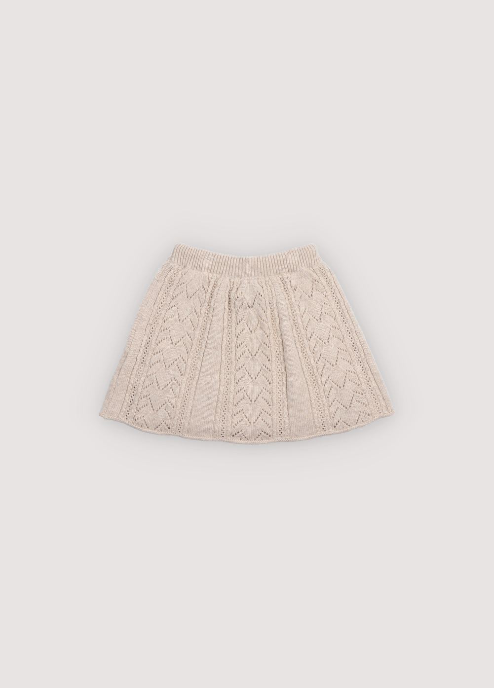 Lila Skirt Moonlight White