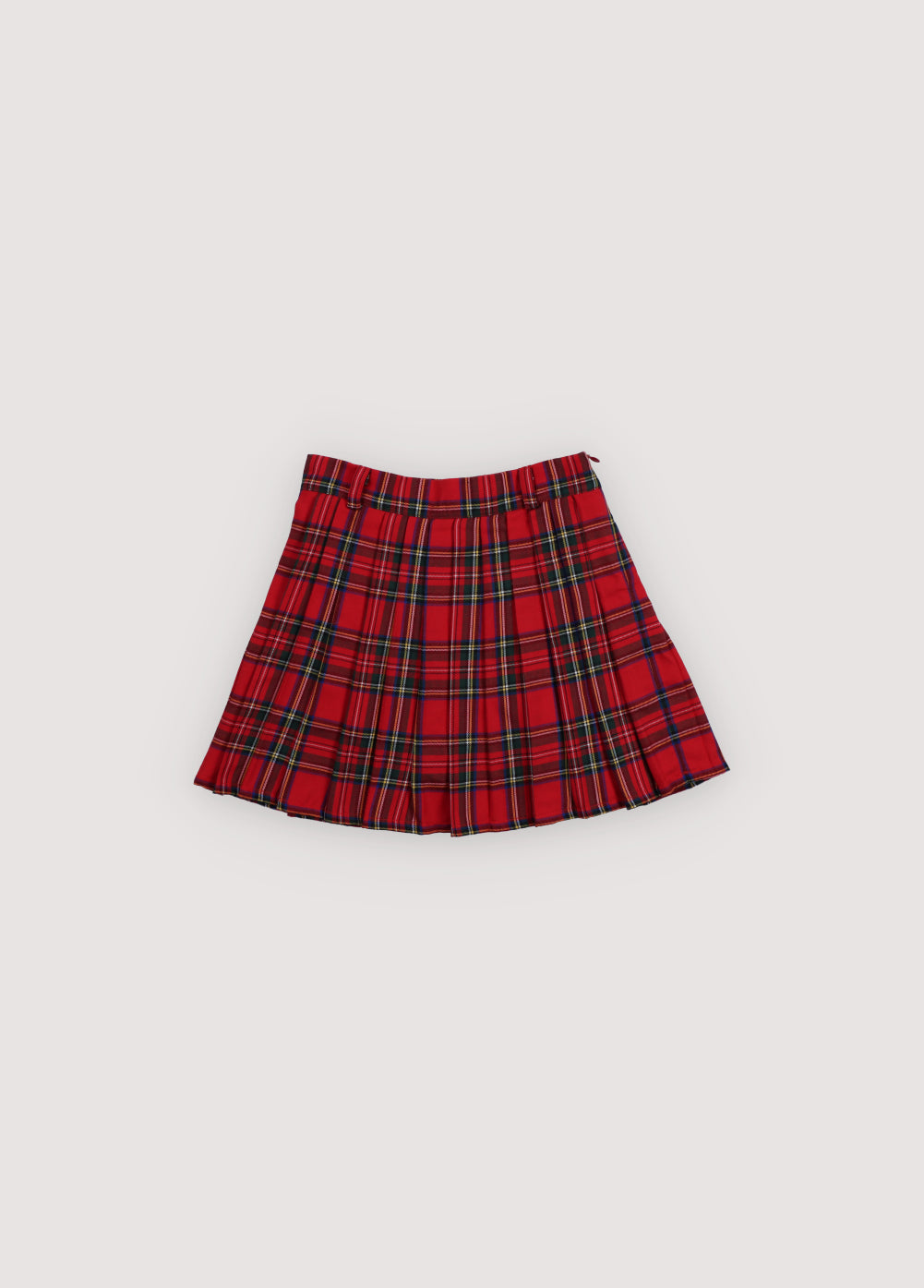 Martina Skirt Galactic Red Check