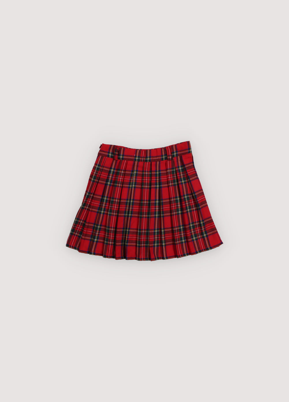 Martina Skirt Galactic Red Check
