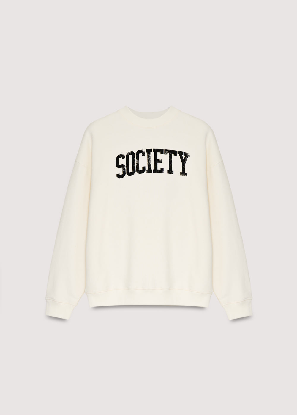 Society Teen Sweatshirt Moonlight White