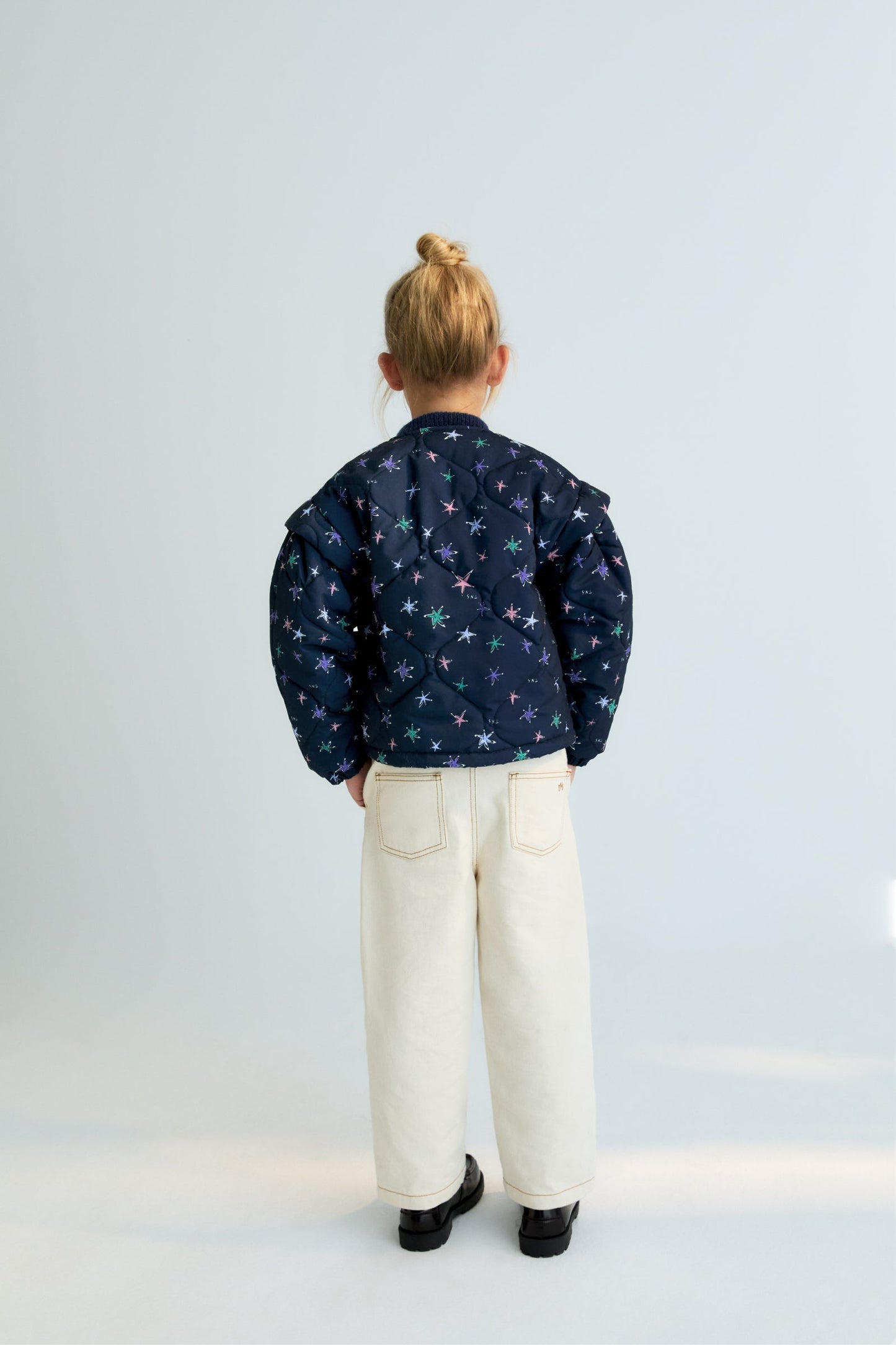 TNS Denim Baggy Pant Ecru