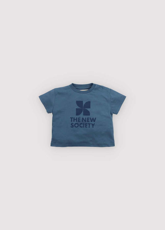 TNS Logo Baby T-shirt Void Blue