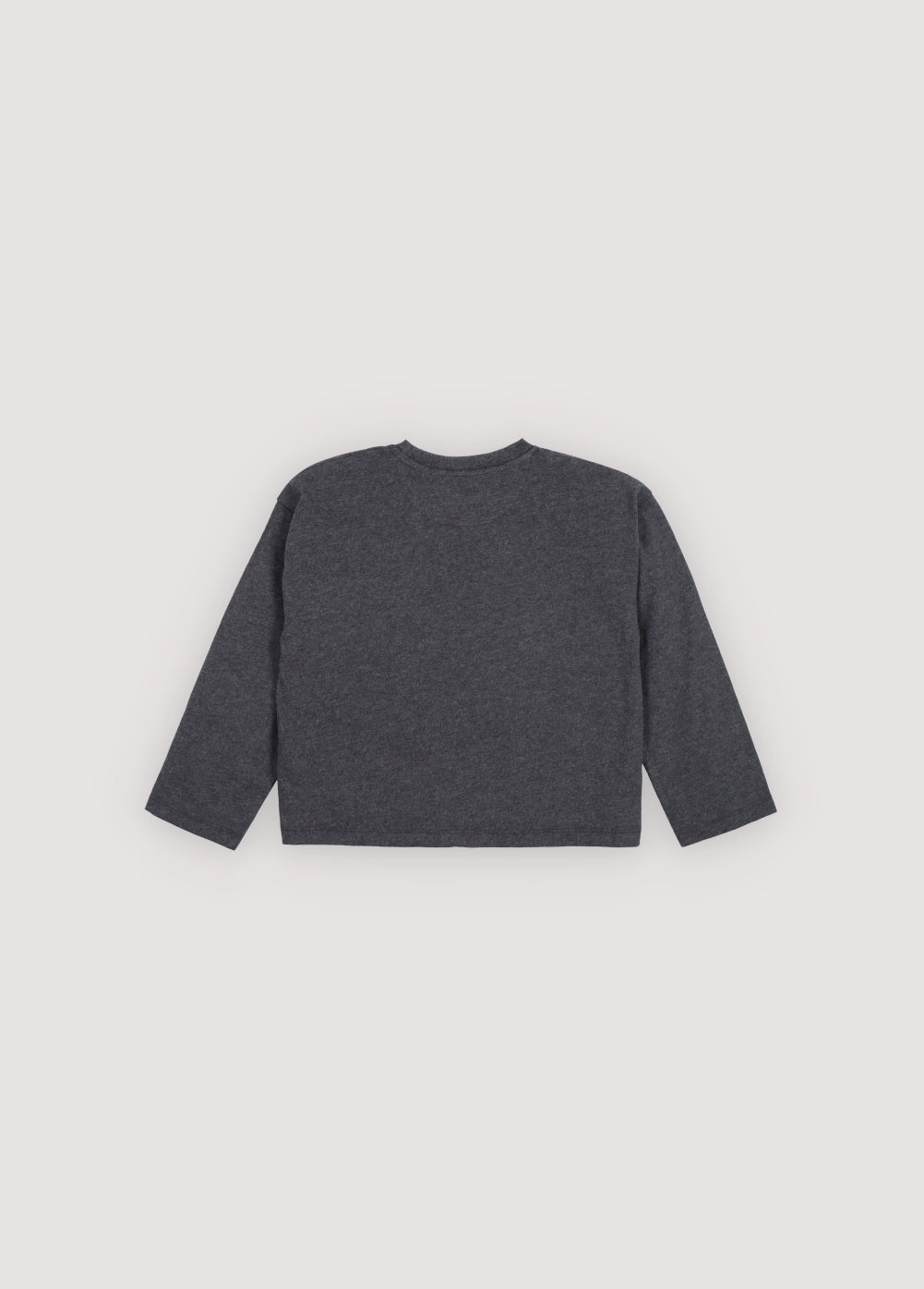TNS Logo Long Sleeve T-shirt Galactic Grey Melange