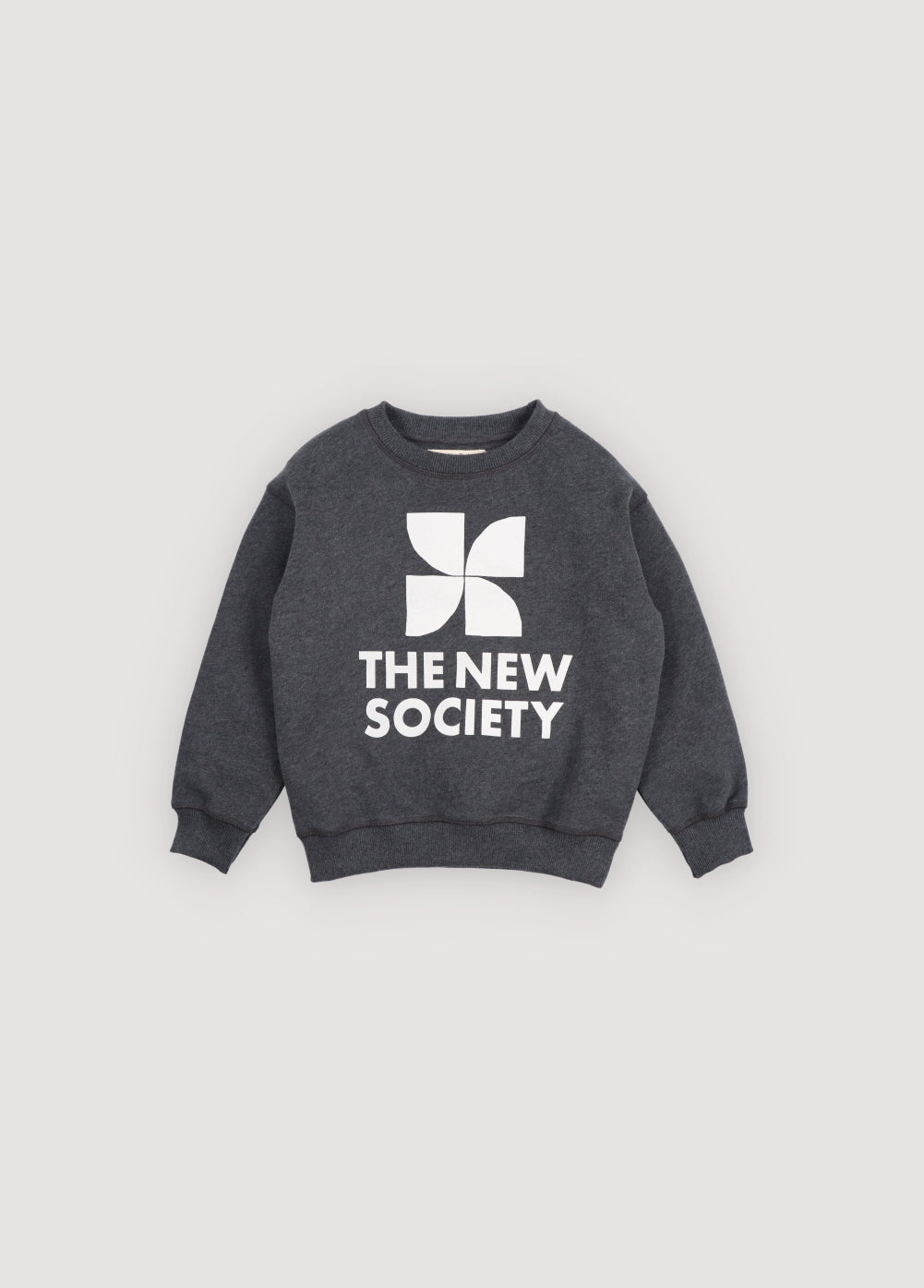 TNS Logo Sweatshirt Galactic Grey Melange