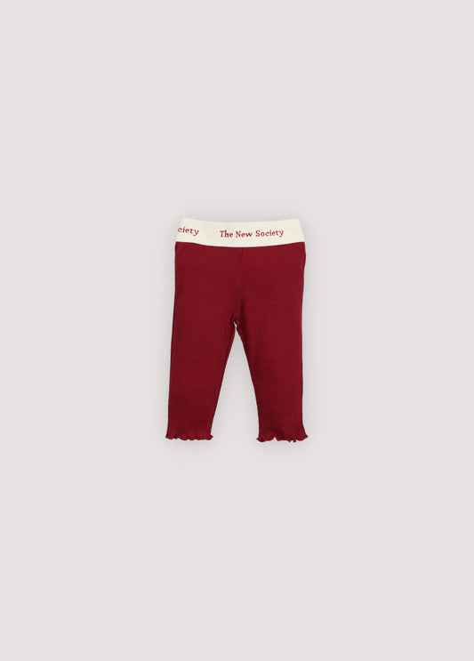 TNS Rib Baby Legging Plum Fantasy
