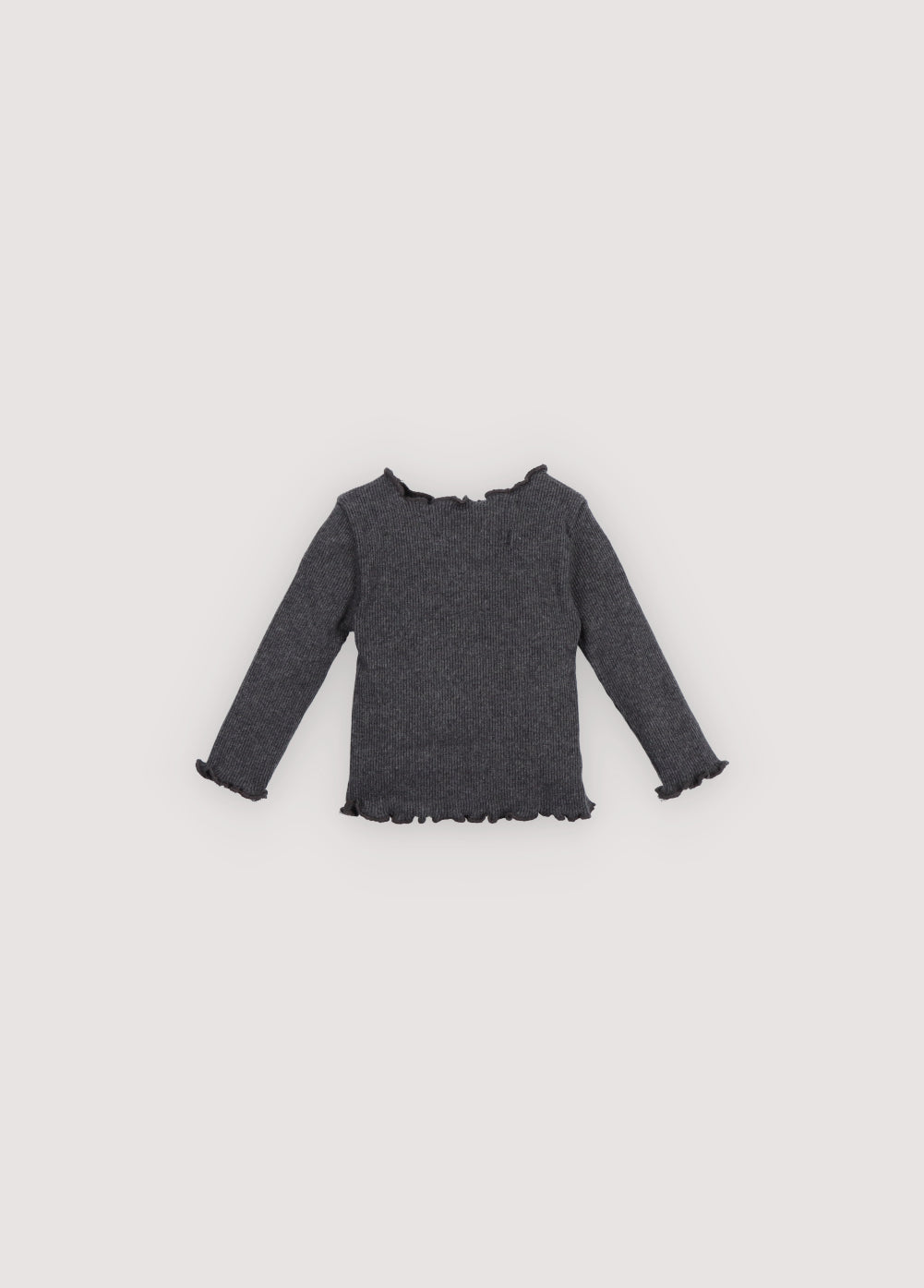 TNS Rib Baby Tee Galactic Grey Melange