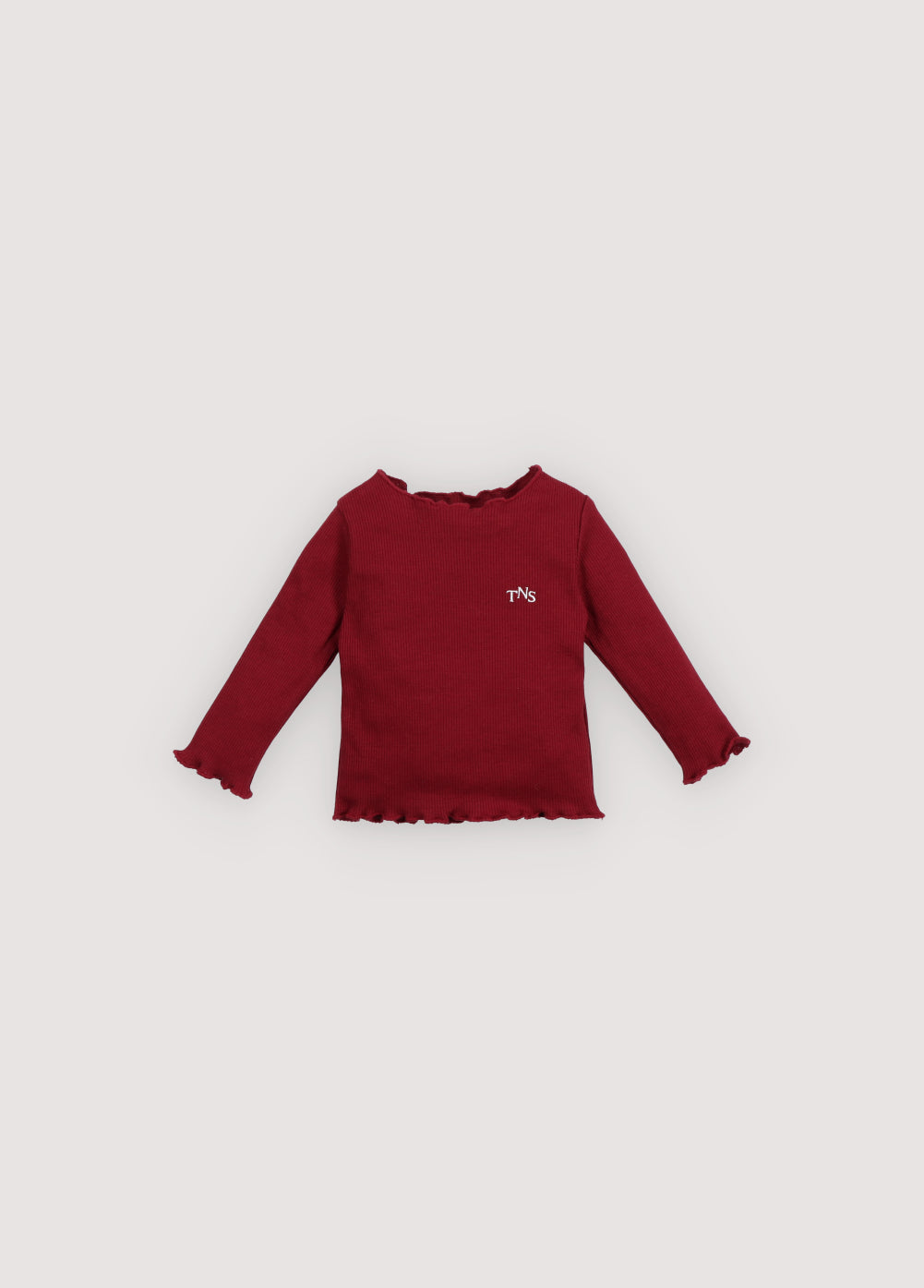 TNS Rib Baby Tee Plum Fantasy