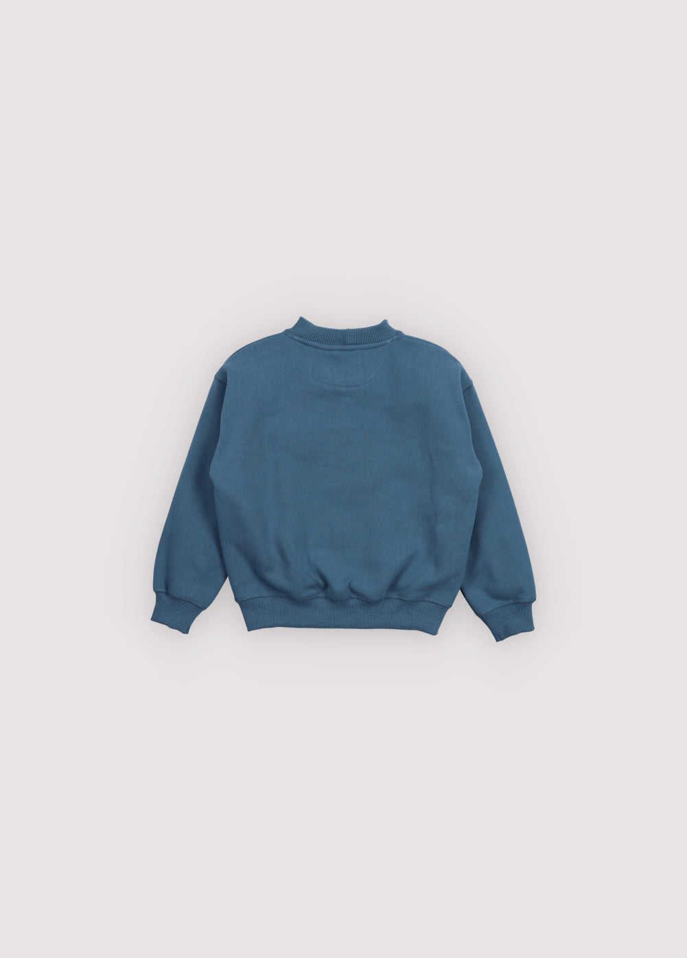 TNS Logo Rib Collar Sweatshirt Void Blue