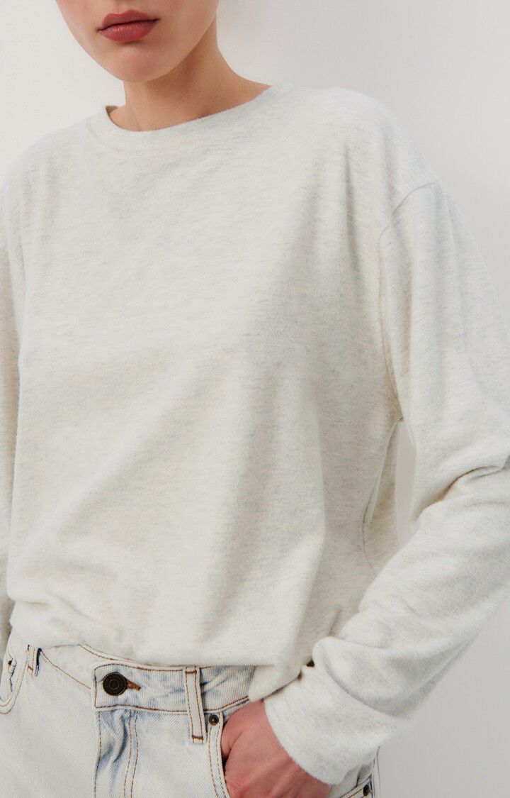 T-SHIRT AMPLE ML COL BATEAU