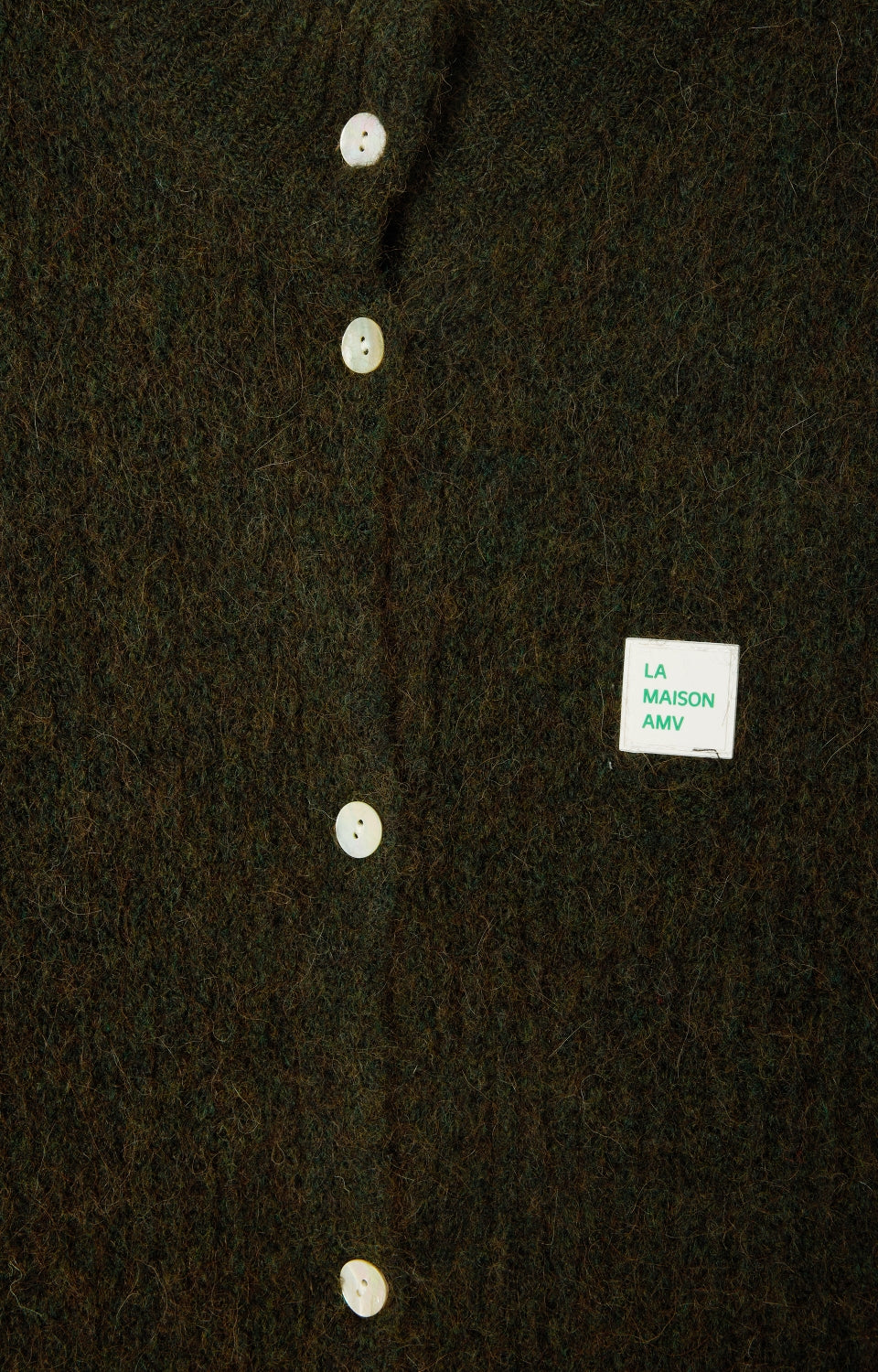 GILET MI-LONG ML COL MONTANT BOUTONNE