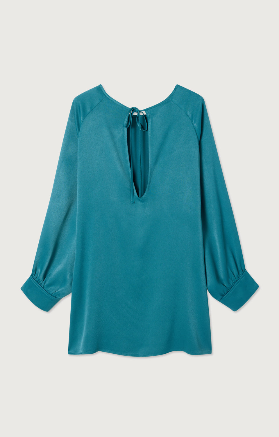 ROBE COURTE AMPLE ML COL ROND