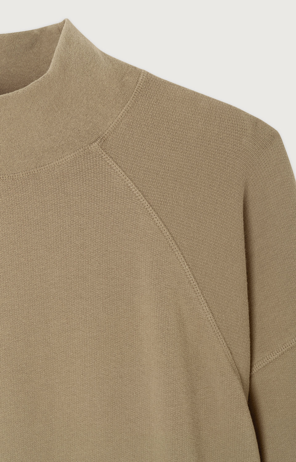 女士高领短款宽松连衣裙