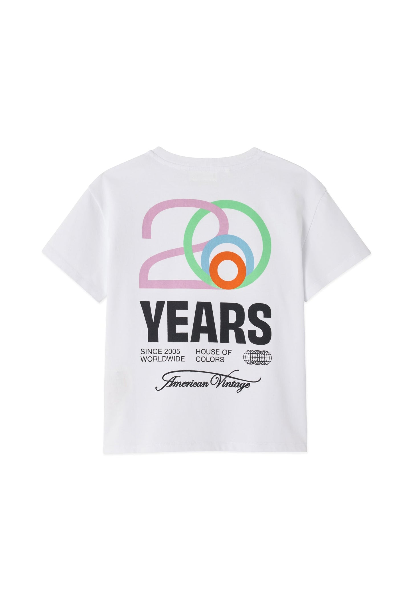 儿童印花直筒圆领T恤