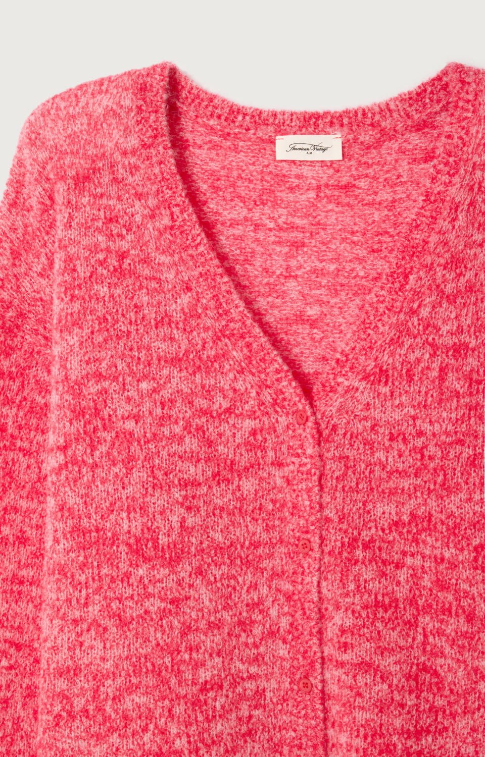 GILET COURT ML COL V