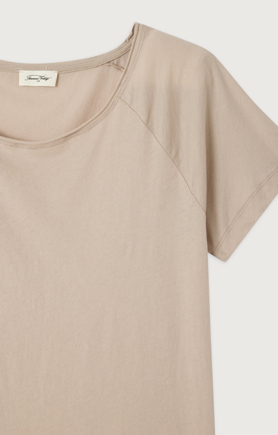 T-SHIRT MC COL BATEAU